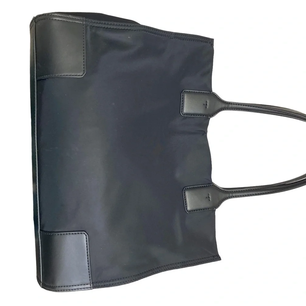 Tory Burch black Ellen nylon tote bag